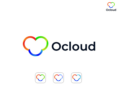 Ocloud Logo Design For Branding agency logo brand design branding cloud logo colorful logo creative logo design gradient logo illustration logo logo design logodesign logos minimalist logo modern logo o brand design o logo o modern logo sample logo unique logo