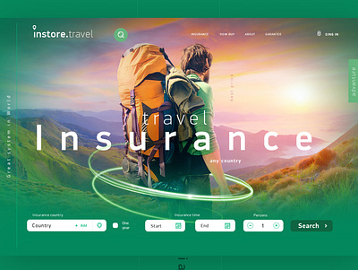 Travel Insurance Web App insurance saas travel uiux webapp