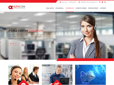 Alfacom - Technologies call center web web design