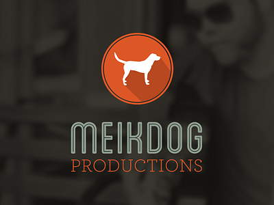 Meikdog Productions Branding branding logo meikdog music production
