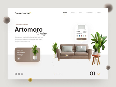 Sweethome - Furniture Website