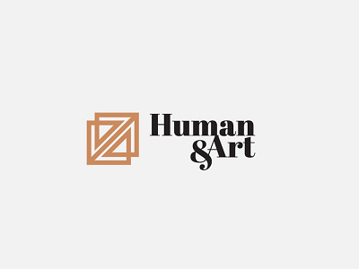 Human & Art art cracow fuzzstudio kraków logo logos logotype photography serifs sign