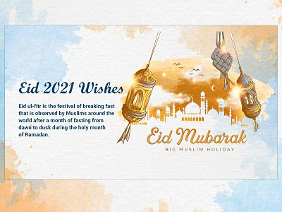 Eid Mubarak Design Concept.