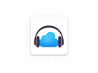 CloudBeats app icon android app icon icon music app ui