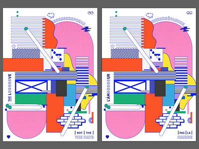 Spread The Love colour decorative illustration digital experimental flat graphic design illustration illustrator cc poster print screenprint typography vector