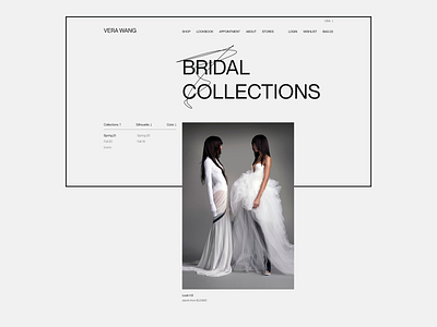 Vera Wang: e-commerce redesign concept 21