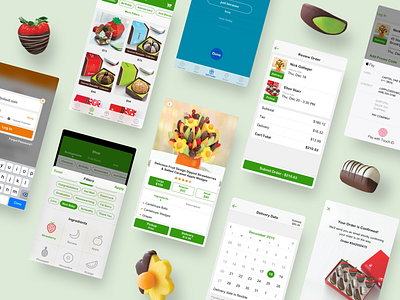 Edible Arrangements checkout ecommerce ios product page