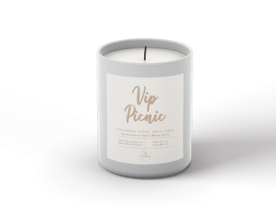 VIP Candles Label