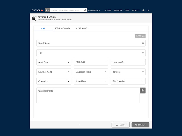 Browse thousands of Advanced Search UI Design images for design