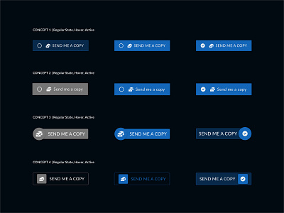 Send Me a Copy Button design flat icon iconography illustration logo minimal ui ux vector web