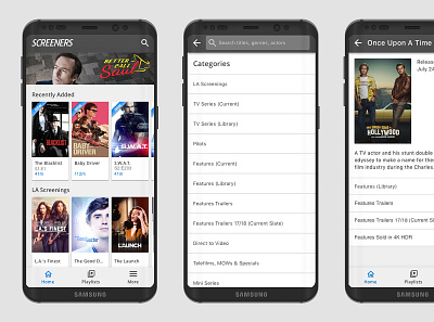 Screeners Android