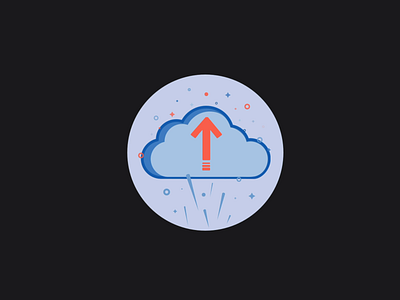 Cloud Animation Illustration