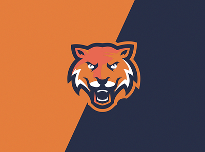 Tiger Esports Logo adobe illustrator adobe photoshop esports logo design mascot design mascot logo