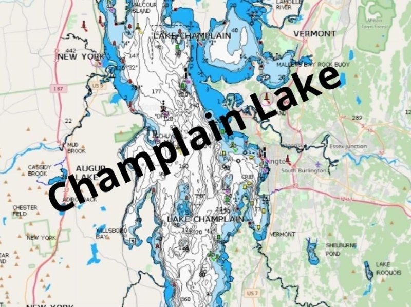 Champlain Lake By Pavel Kalina On Dribbble   Champlain Lake 