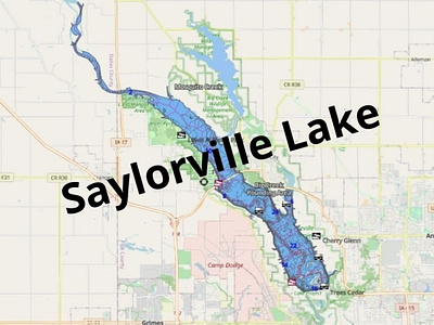 Saylorville Lake Fishing Map Depth Map And Nautical Chart (Usa) By Pavel Kalina | Dribbble