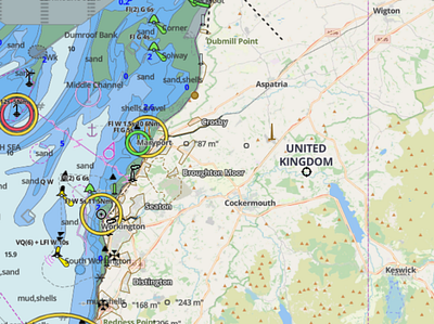 Depth map United Kingdom depth map fishing map marine chart nautical chart web