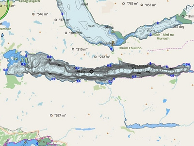 Loch Morar nautical chart