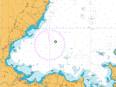 Lough Neagh nautical chart depth map fishing map marine chart nautical chart typography