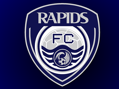 Rapids FC crest logo shield soccer sports