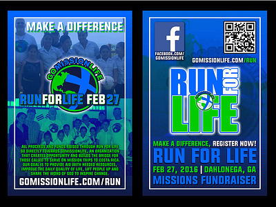 Run For Life 3x5
