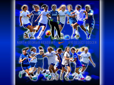 NGA graphic poster soccer