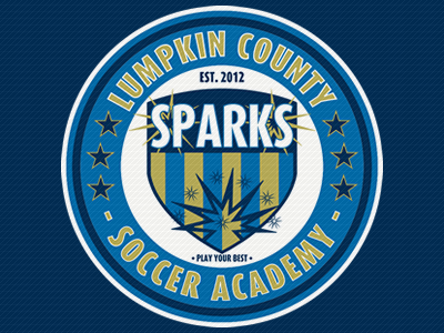 Sparks SA badge crest design graphic jerseys logo shield soccer sports