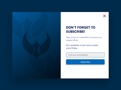 DailyUI 15 - Popup Overlay