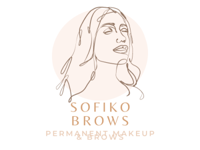 Логотип для SOFIKO BROWS branding design logo