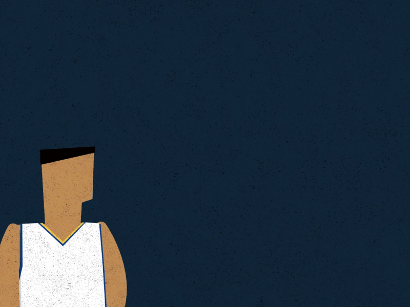 NBA Animation Test animation ball basketball cav golden state illustrator nba sport