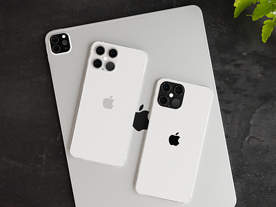 iPhone 12 Concepts apple apple design branding design iphone minimal minimalism modern modern design render