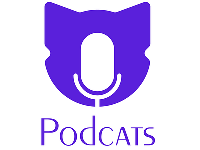 Podcats logo design