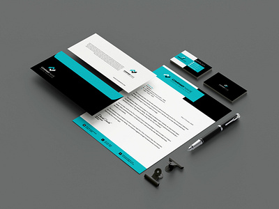 Stationary Design design flyer letterhead stationary stationery design