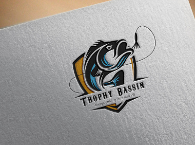 Logo Design fish logo fishermen fishing logo hunting logo logo design logodesign logos