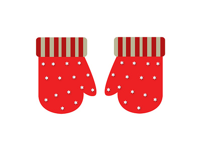 Santa clause gloves design icon illustration vector