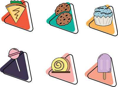 icon food design icon illustration vector