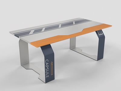 SPACESHIP DINNER TABLE design product product design productdesign