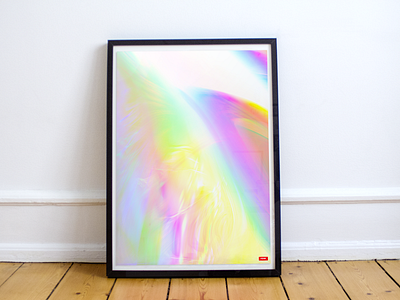 Rainbow Art made from 3D