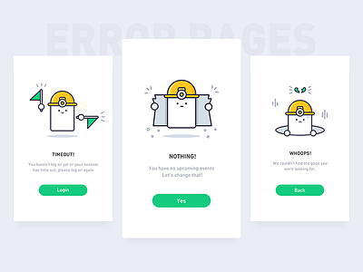 Some idea about error pages cute eeror idea interesting pages simple ui