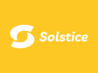 S Concept branding design logo white yellow
