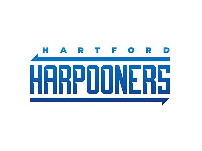 Hartford Harpooners Wordmark