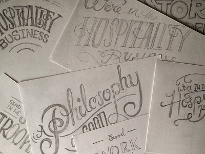 Hand Type Sketches hand lettering hand type letters script sincerely truman sketch tim weakland type typography