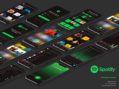 Spotify Redesign App