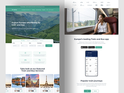 Trainline Website Redesign