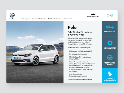 Volkswagen models car landing model page volkswagen