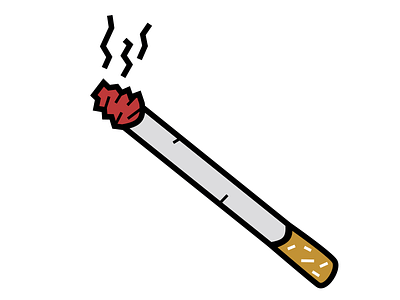 Cigarette Telegram Sticker illustration sticker telegram