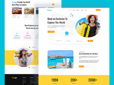 Travel Agency Landing Page