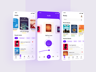 Book App UI Design