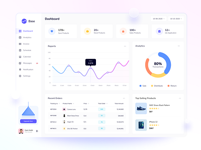 SaaS Dashboard UI Design by ITO Team on Dribbble