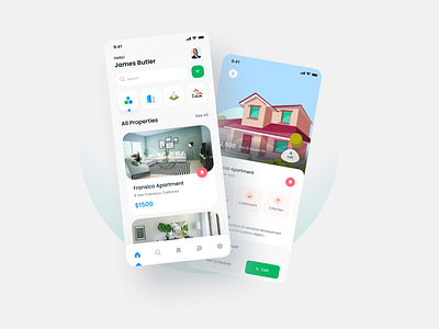 E-State | Real Estate App UI Design