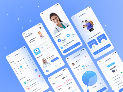 Medical Mobile App UX/UI